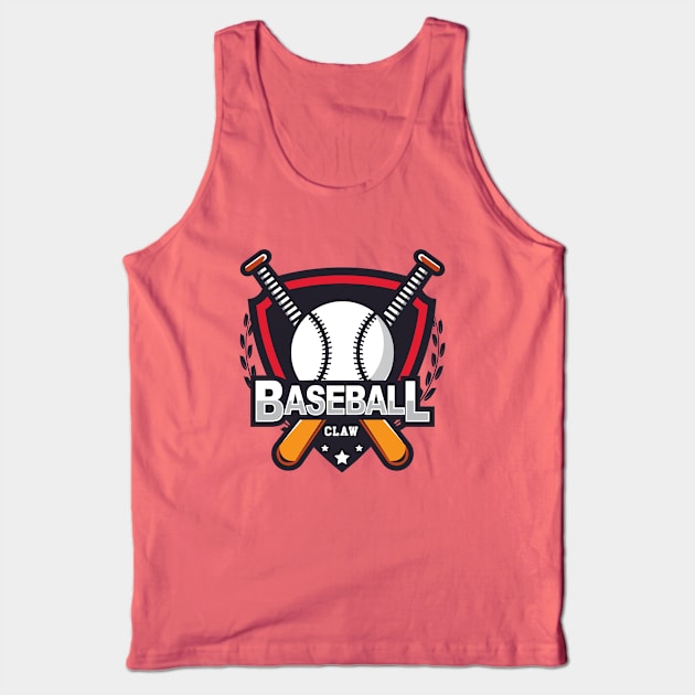 Baseball Claw Tank Top by PAULO GUSTTAVO